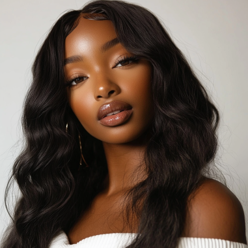 EveryDay Body Wave Lace Front Wig – 100% Brazilian Virgin Human Hair